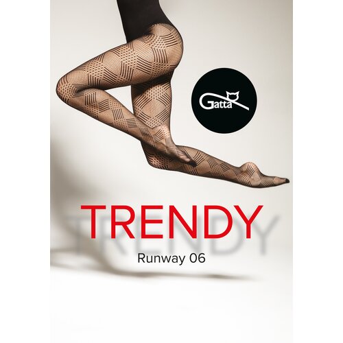 Gatta runway 06 Tights Nero 1-2 Slike
