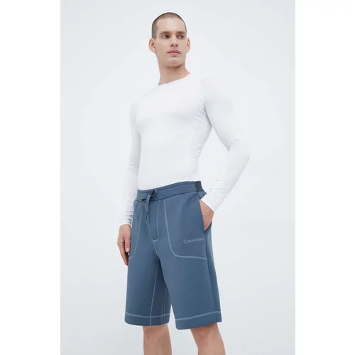 Calvin Klein Kratke hlače za trening boja: siva