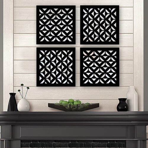 Wallity set ogledala SYH15088400394, crni Cene