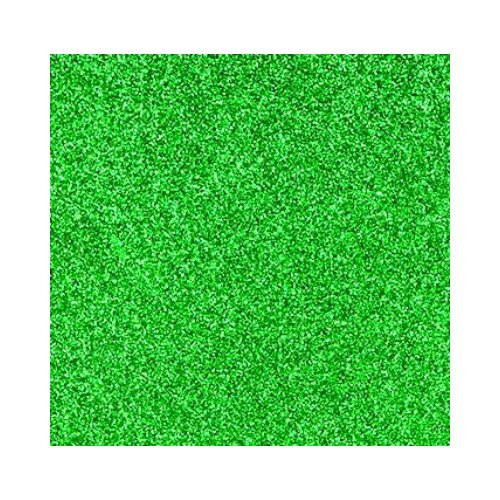 The Unique Paper Company Plain Glitter - Ukrasni papir 1,5m - Plain Glitter, Green Slike