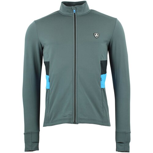 Peak Mountain Majice z dolgimi rokavi Top technique zipp&eacute; homme CESPEED Siva Cene