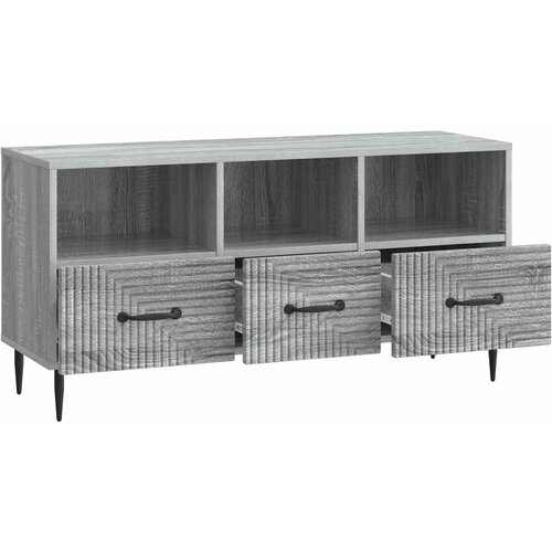  ormar Siva sonoma 102 x 34,5 x 50 cm Konstruirano drvo Slike