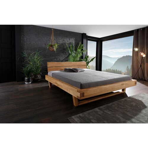 Livetastic POSTELJA IZ TRAMOV 180 cm x 200 cm , les divji hrast Slike