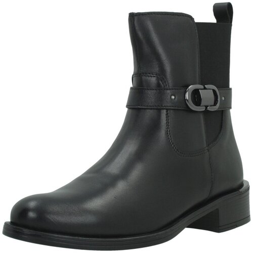 Carmela &amp;Scaron;kornji 164008c Botin Sra Črna Slike