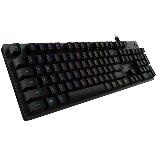 Logitech G512 CARBON LIGHTSYNC RGB Mechanical Gaming Keyboard with GX Red switches-CARBON-US INTL-USB-IN ( 920-009370 ) Cene