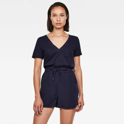 G-star Jumpsuit - Mix jumpsuit wmn s\s dark blue