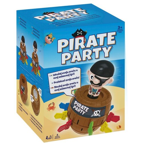 Interaktivna zabava PL TOYS družabna igra Pirate Party Cene