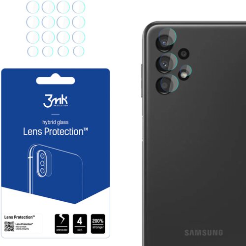 3mk ZA&amp;Scaron;ČITA ZA LEČE ZA OVITEK IZ KALJENEGA STEKLA SAMSUNG GALAXY A13 4G, (22000639) Slike