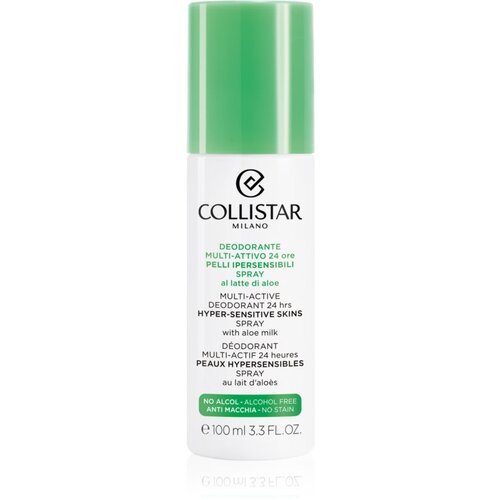 Collistar special perfect body multi-active deodorant hyper-sensitive skins 24 hours deodorant v spreju 100 ml za ženske Cene