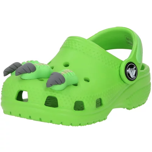 Crocs Otvorene cipele 'Classic' siva / travnato zelena / crna / bijela