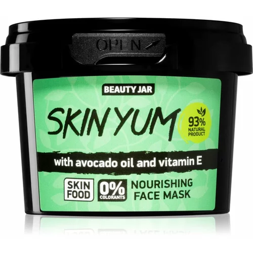 Beauty Jar Skin Yum vlažilna in hranilna maska za obraz 100 g