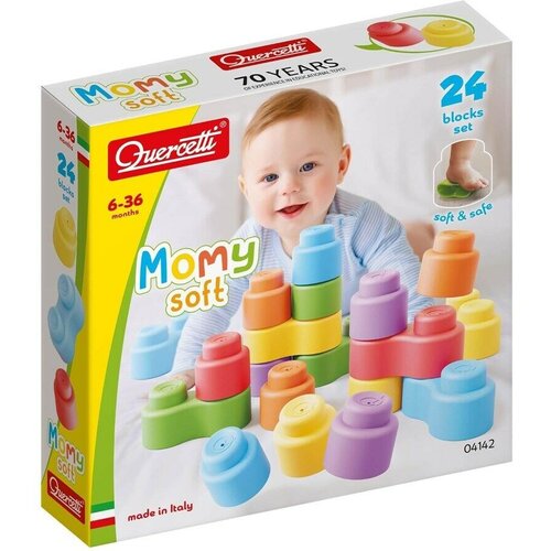 Quercetti Igračka mekane kocke Momy, 24 komada Cene