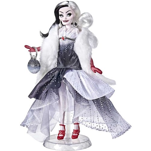 Hasbro Manekenska lutka Cruella De Vil Disney Villains Style Series, Bela / ?rna, (21552585) Slike