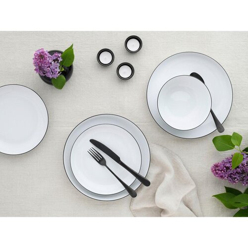 Creatable Jedilni Servis All Round Black Line, 12-Delni Slike