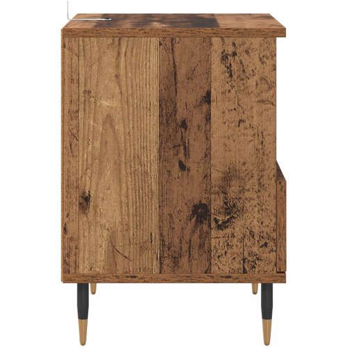  Noćni ormar Staro drvo 40 x 35 x 50 cm Konstruirano drvo Slike
