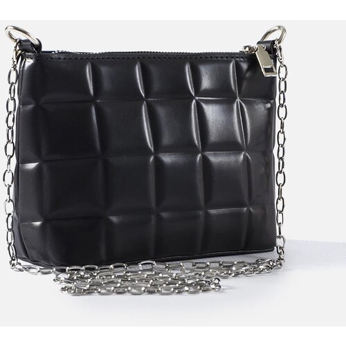 Gemre Black quilted handbag with chain Laas Cijene