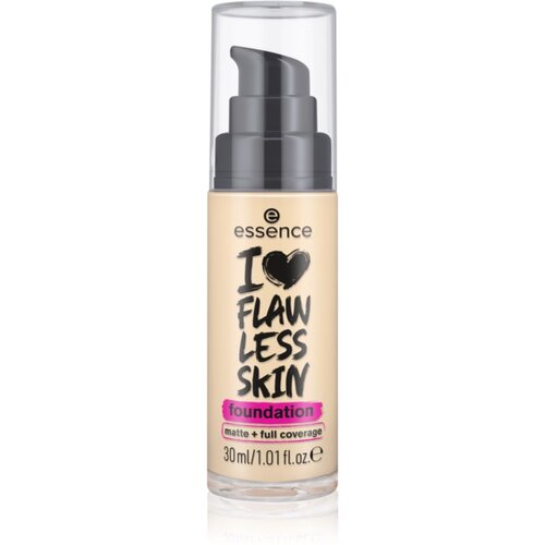 Essence I LOVE FLAWLESS SKIN puder s visokim prekrivanjem s mat efektom nijansa 20 - Medium Porcelain 30 ml Cijene
