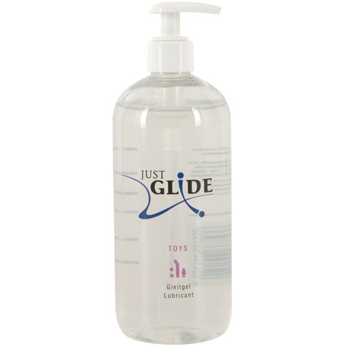 Just Glide Toylube - lubrikant na bazi vode za seksualne igračke (500 ml) Slike