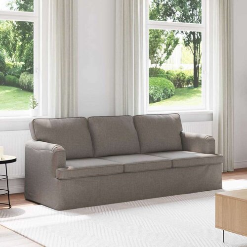 SOFA Sivo-smeđa 142 x 80 x 85 cm Metal Cene