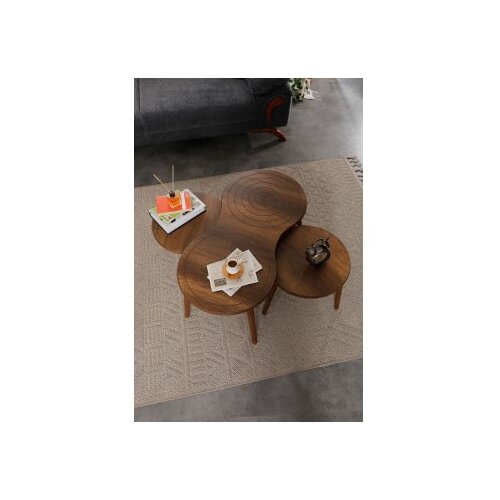 Hanah home sto za kafu marlo walnut Slike