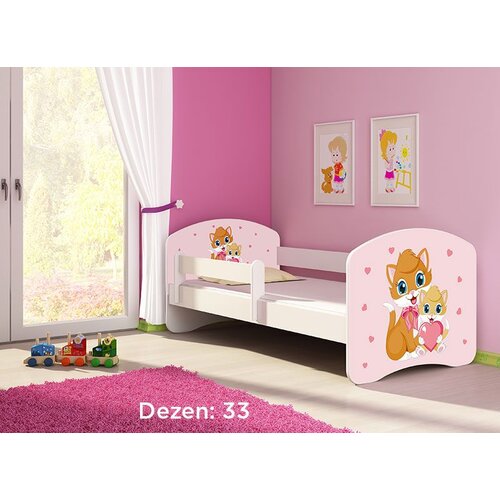 ACMA dečiji krevet ii 180x80 + dušek 6 cm WHITE33 Cene