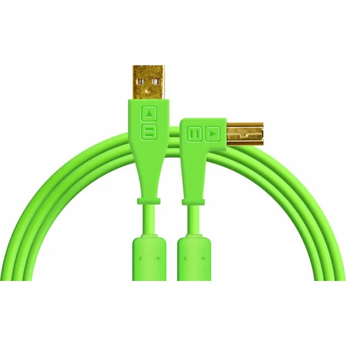 DJ Techtools Chroma Cable Zelena 1,5 m USB kabel