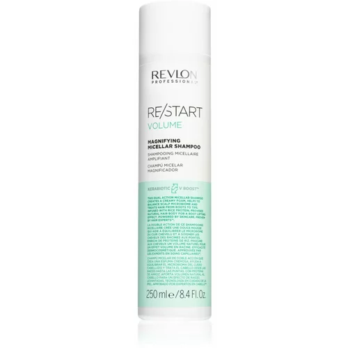 Revlon Professional Re/Start Volume micelarni šampon za volumen za fine in tanke lase 250 ml
