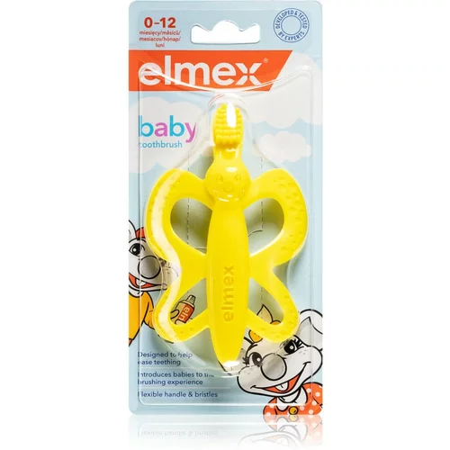 Elmex Baby zobna ščetka za otroke 0 – 12 mesecev 1 kos