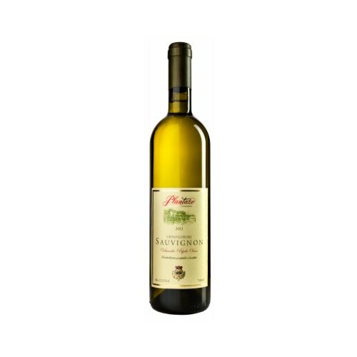 Plantaže 13. Juli crnogorski sauvignon belo vino 750ml staklo Slike