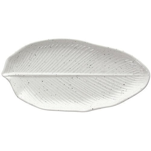 Tognana Duguljasti tanjir Zelda, 27x13.5x2.5 cm, Beli Slike