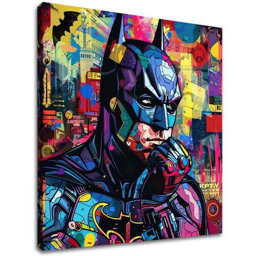  Slika BATMAN: grafična ikona | italijansko platno Slike