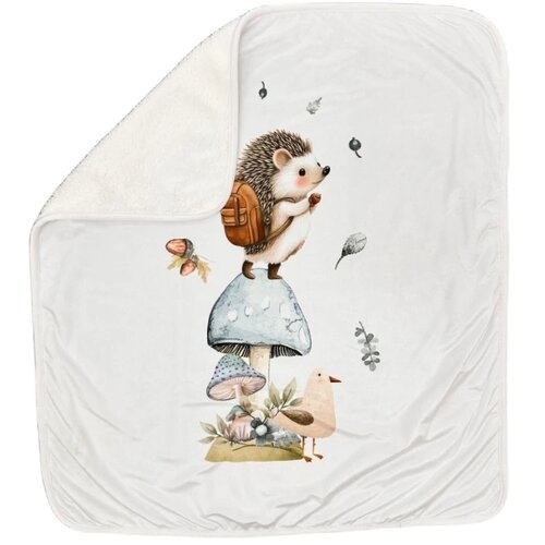 Baby Textil prekrivač za bebe Jež, Bela Cene