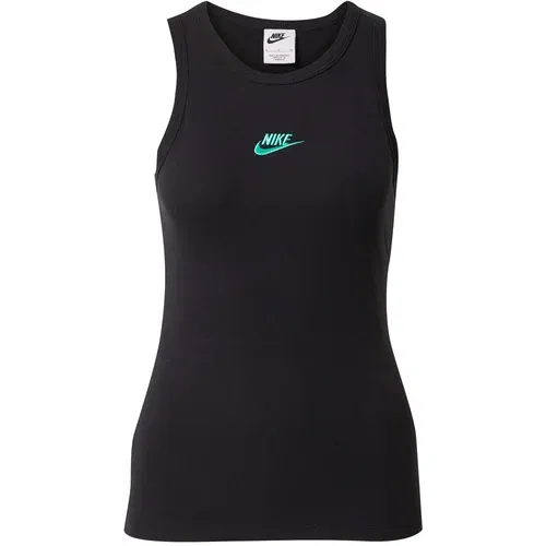 Nike Sportswear Top meta / črna