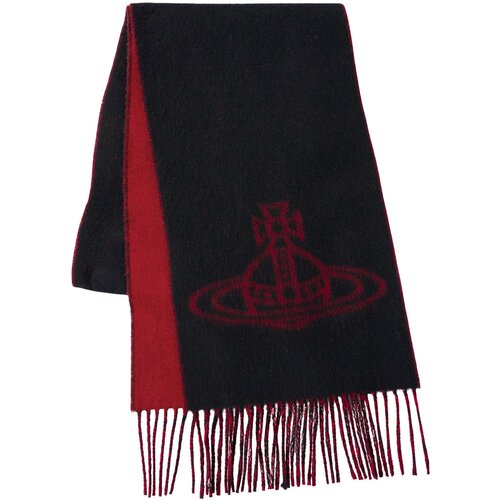 Vivienne Westwood &amp;Scaron;ali &amp;amp; Rute 25X180 SCARF Črna Slike