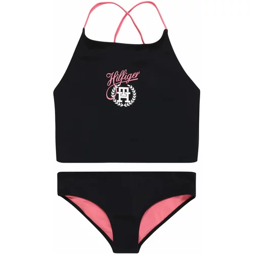 Tommy Hilfiger Bikini mornarska / staro roza / bela