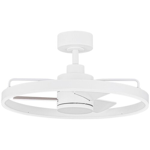 Nova Luce Bela kovinska LED zatemnitvena stropna svetilka Lunair &amp;ndash; Slike
