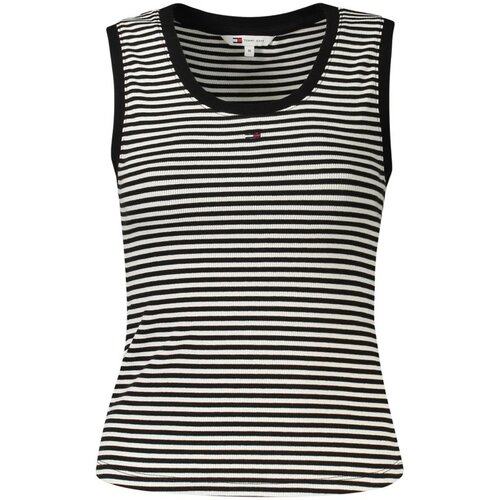 Tommy Hilfiger Crni prugasti top bez rukava za žene Cijene