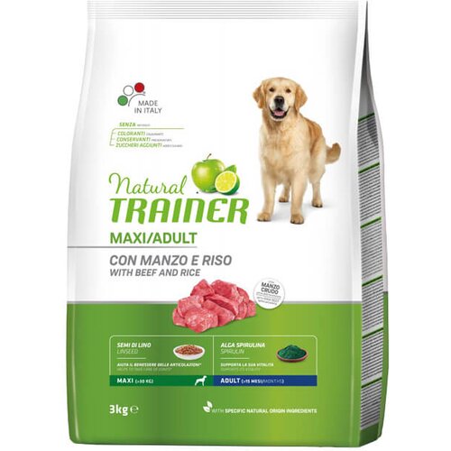 Trainer daily nutrition maxi adult with beef - hrana za odrasle pse velikih rasa - sa govedinom (3kg i 12kg) 3kg Cene