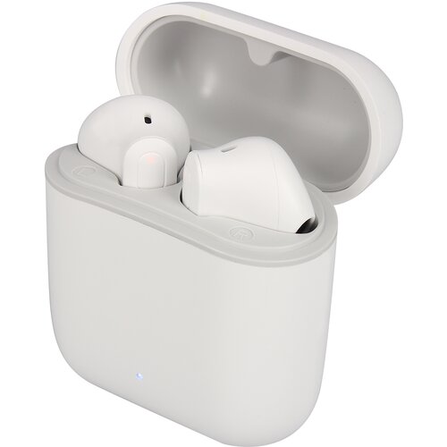 Oem Akashi brezžicne slu&scaron;alke s polnilno omarico, Bluetooth 5.0 Autonomy 20h IPx5 - bele, (5000231586) Cene