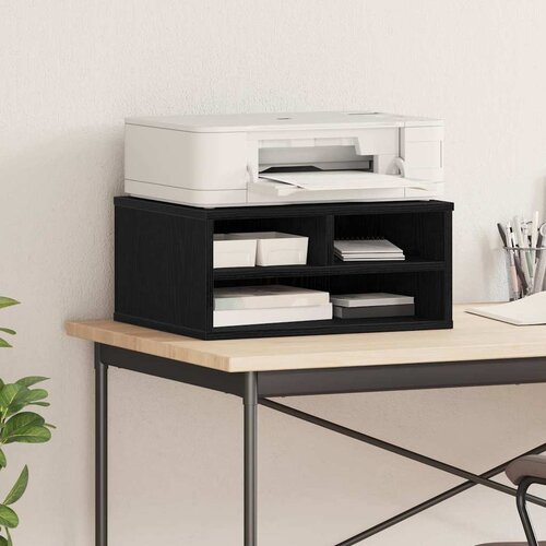  Držač za printer Crni hrast 49 x 40 x 22.5 cm Konstruirano drvo Cijene