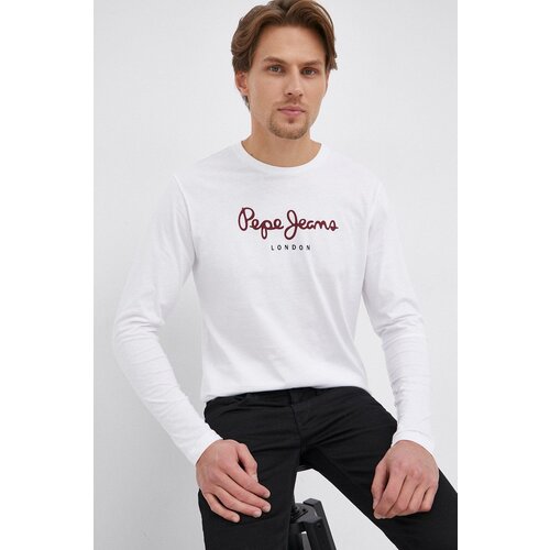 Pepe Jeans Pamučna majica dugih rukava Eggo Long boja: bijela Cene