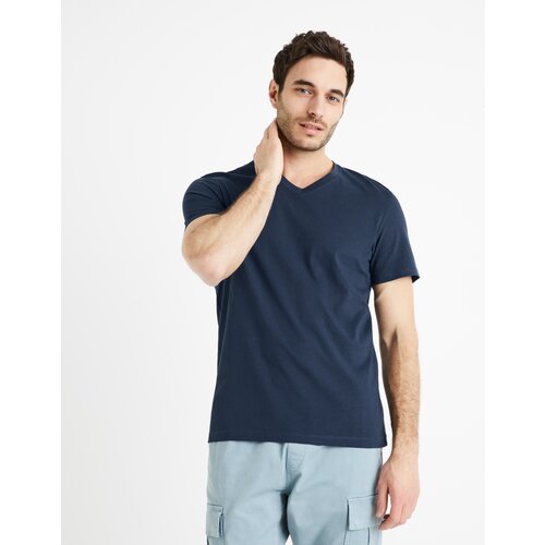 Celio Cotton T-Shirt Debasev - Men Cene