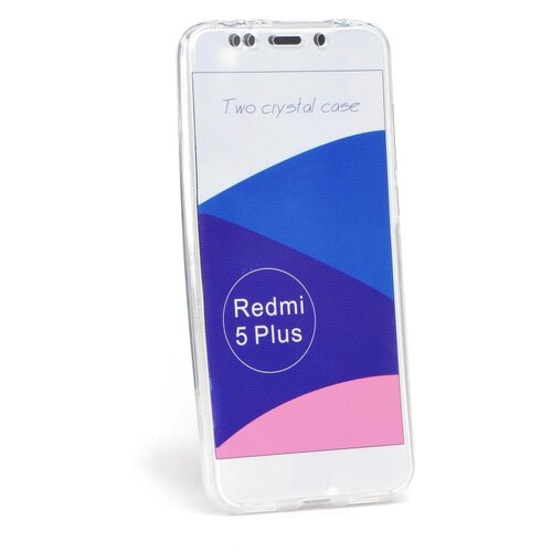  360&amp;deg; za&amp;scaron;čitni ovitek za Xiaomi Redmi 5 Plus - prozorni Slike