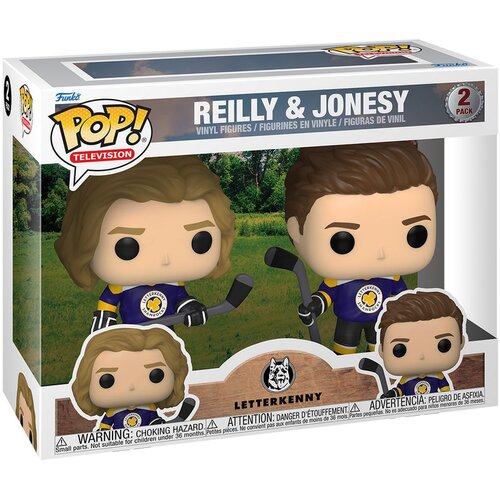 Funko Pop Tv: Letterkenny - Reilly &amp;amp; Jonesy In Jerseys 2-Pack Slike