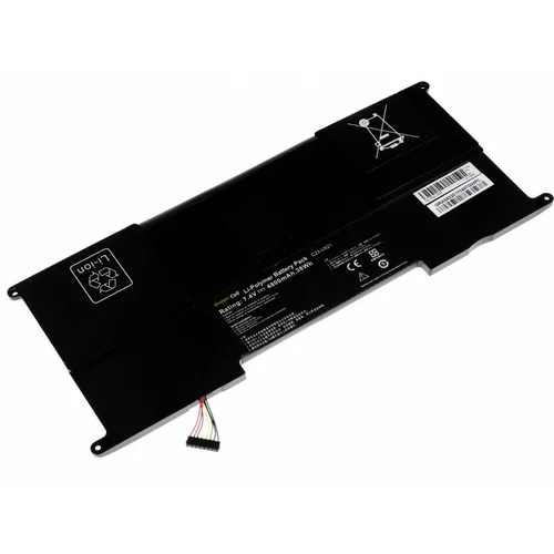 Green cell Baterija za Asus Ultrabook UX21 / ZenBook UX21, 4800 mAh