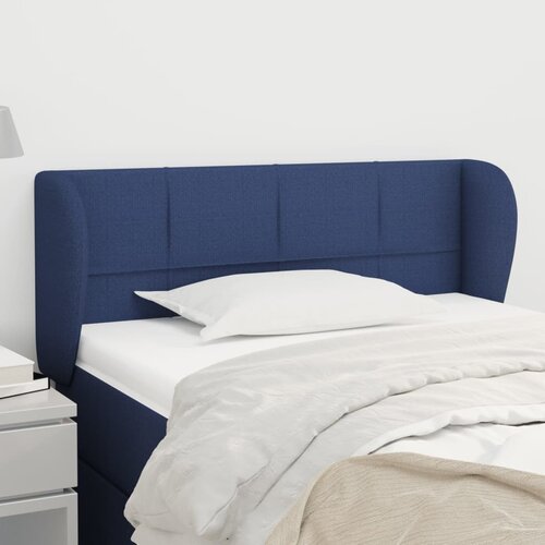 vidaXL Uzglavlje s ušima plavi 83x23x78/88 cm od tkanine Cijene