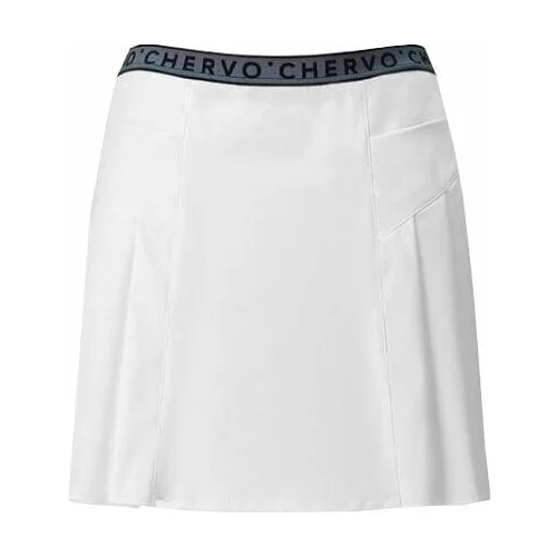 Chervo Womens Joke Skirt White 40