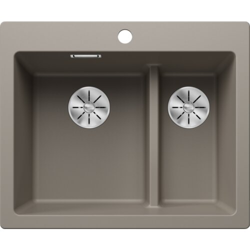 Blanco sudoper PLEON 6 SPLIT InFino SILGRANIT s dalj. upr. - TARTUFO Slike