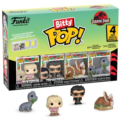 Funko Bitty Pop Blister 4 figuras Bitty POP Jurassic Park Triceratops Slike