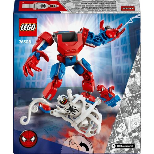 Lego Marvel Spider-Man robot proti Anti-Venomu &scaron;tevilka 76308 Cene
